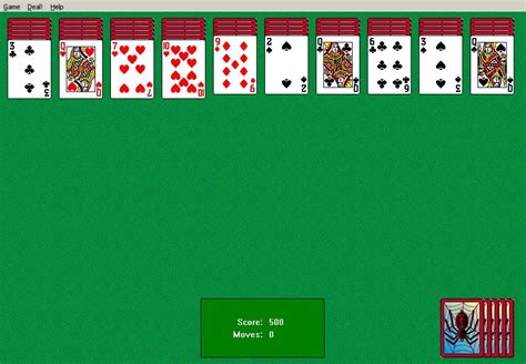 Microsoft Solitaire And Spider Solitaire From Windows Xp Microsoft
