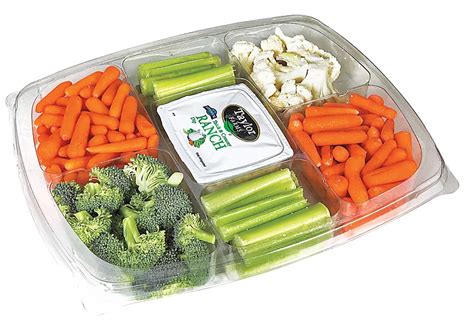 Taylor Farms Large Vegetable Tray With Dip Shop Standard Party Trays