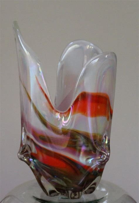 Art Glass Japan Ott Vase Collectors Weekly