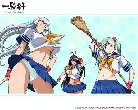 Chouun Shiryuu Kan U Unchou Shokatsuryou Koumei Ikkitousen Ikkitousen Great Guardians