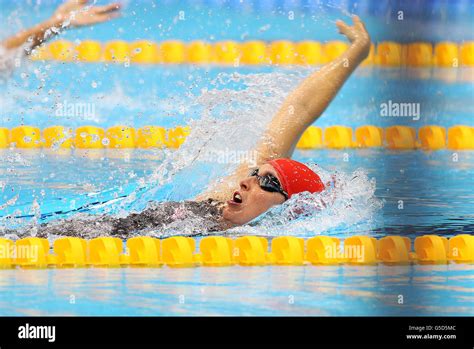 Great Britains Stephanie Millward During The Womens 100m Backstroke