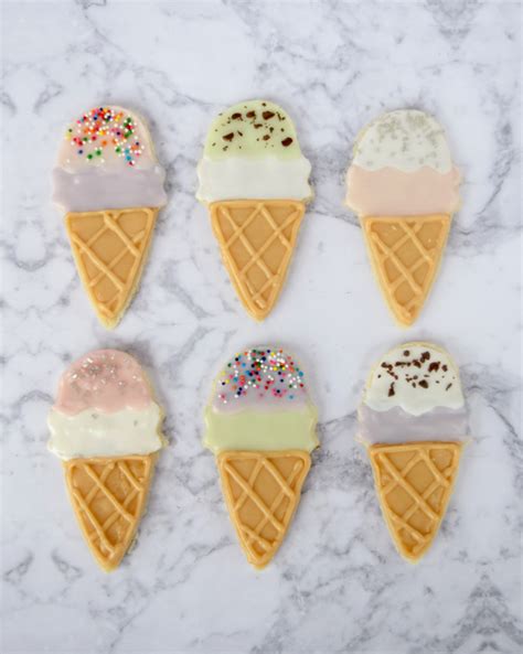 Ice Cream Cone Sugar Cookies Aol Lifestyle