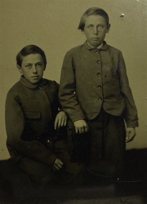 Jesse James And Frank James Ltor On A Sixth Plate Tintype From The