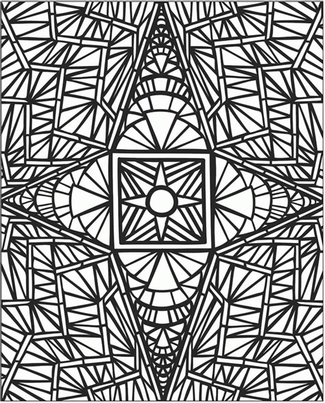 Mosaic Coloring Pages For Kids Coloring Home