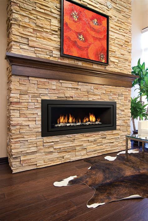 The sleek and simple design of this fireplace matches the modern and luxurious look of the lodge. Regency HZ54E Contemporary Gas Fireplace | Contemporary ...
