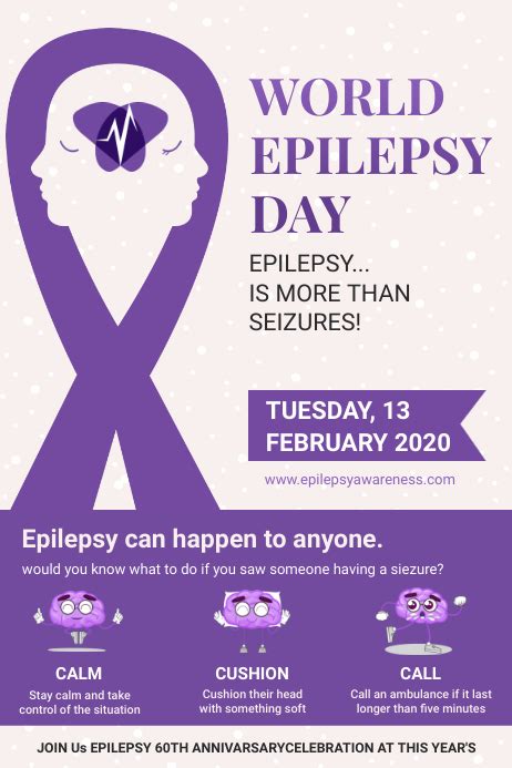 World Epilepsy Day Event Flyer Template Postermywall