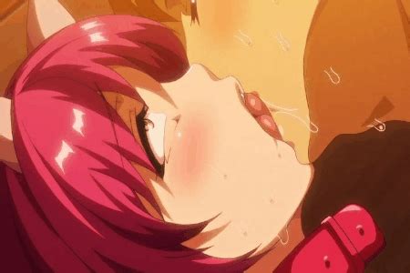 Sexy Anime Couple Kissing