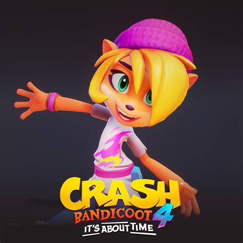 Artstation Crash Bandicoot 4 Coco Totally Tubular
