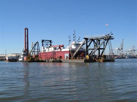 To remove unwanted things from the bottom of a river, lake, etc…. Dredging Vital To US Ports, Senate Hearing Informed