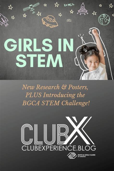 Girls In Stem New Research And Posters Plus Introducing The Bgca Stem