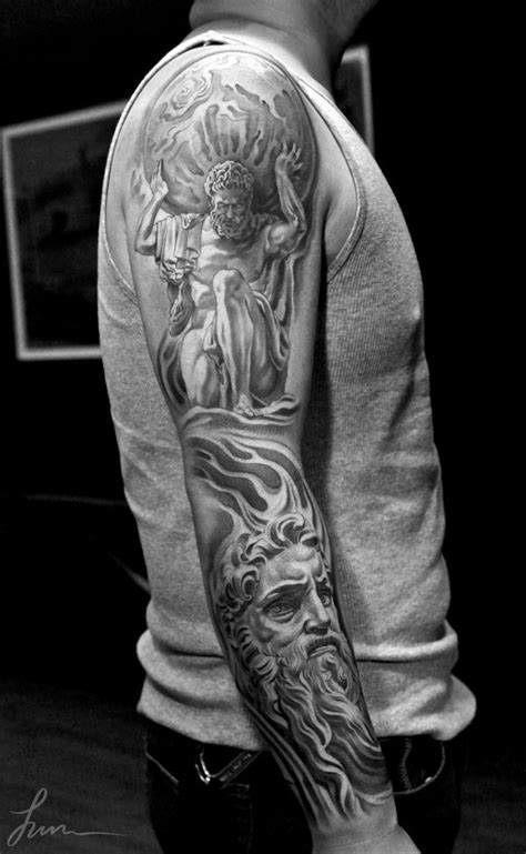 There are also fun tattoo ideas that are a popular theme. Tattoo Ideas for Men - Classic art sleeve tattoos - Isn't ...