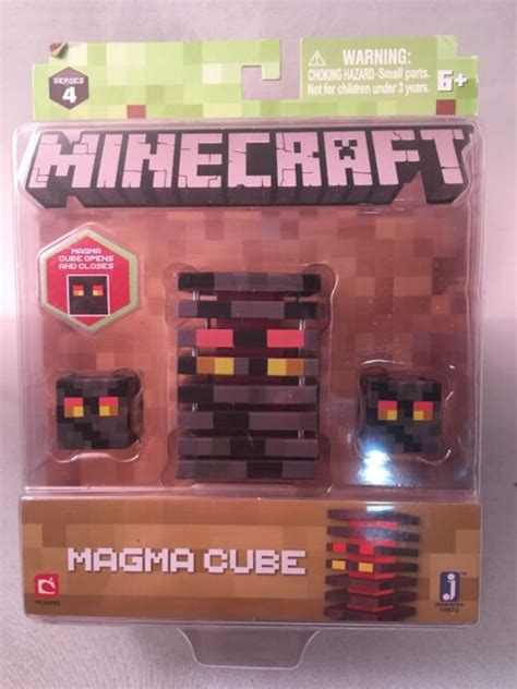 Minecraft Magma Cube Series 4 Action Figure By Jazwares Mojang For Sale
