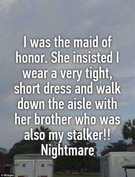 Is a urine soaked mattress bad? Whisper reveals the horrifying requests brides have asked ...