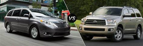 At gurnee chrysler jeep dodge ram, we can help you see the big differences in cargo and passenger space. 2016 Toyota Sienna vs 2016 Toyota Sequoia