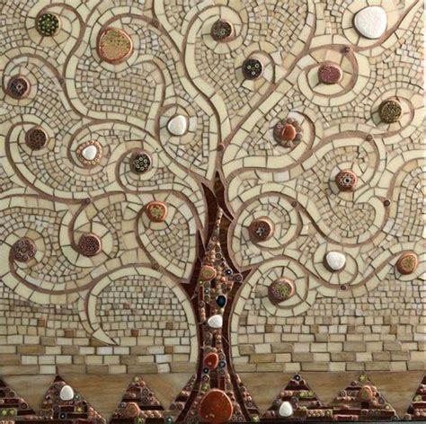 Pin By Susan Pannell Wilson On Мозаика Tree Mosaic Mosaic Art Mosaic
