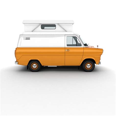 3ds Max 1965 1978 Transit Camper Van Transit Camper Van Ford Transit