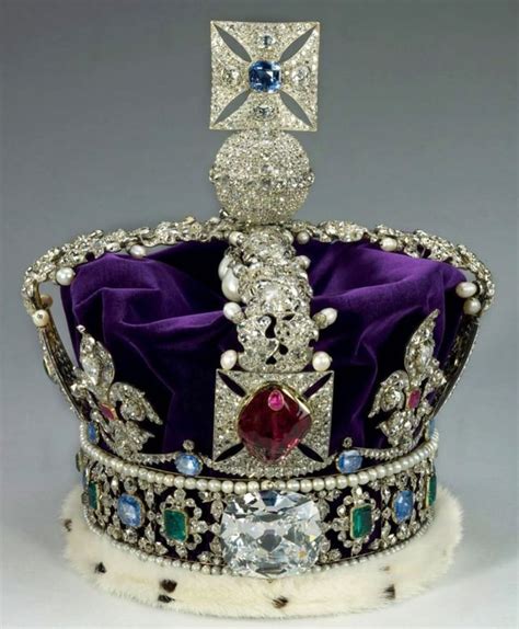 The Imperial State Crown One Of The Crown Jewels Of The United Kingdom