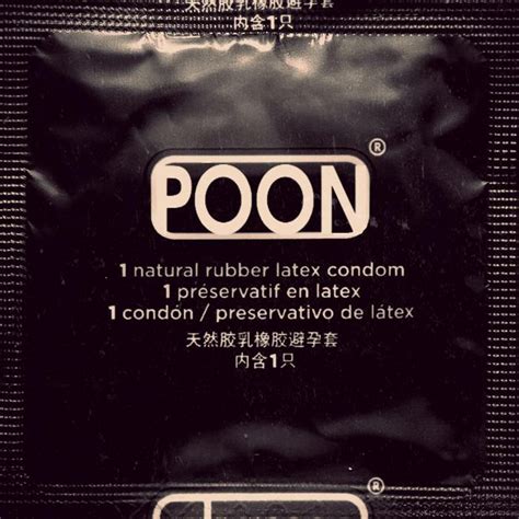 Natural Rubber Latex Condom Poon