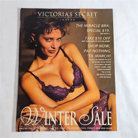 Victoria S Secret Catalog Winter Sale 1995 19 99 Picclick