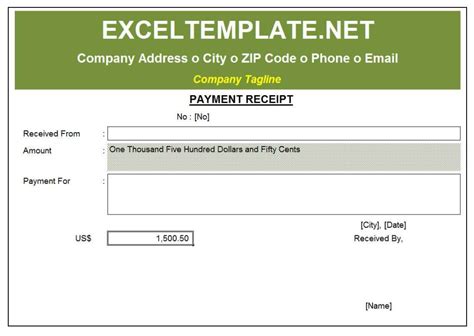Maybe you would like to learn more about one of these? Payment Receipt | Excel Templates