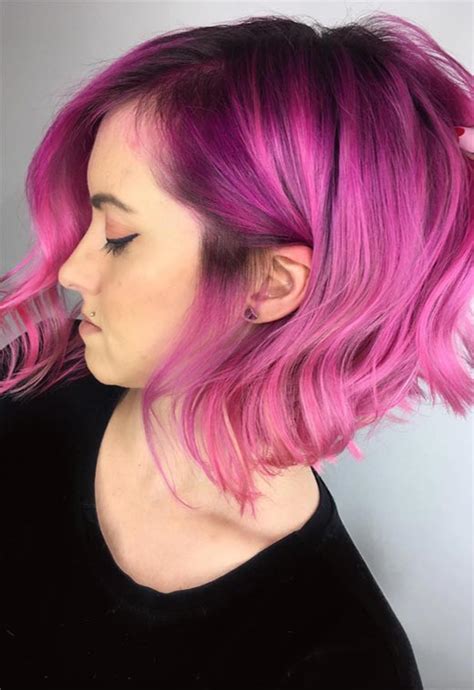 55 Lovely Pink Hair Colors Tips For Dyeing Hair Pink