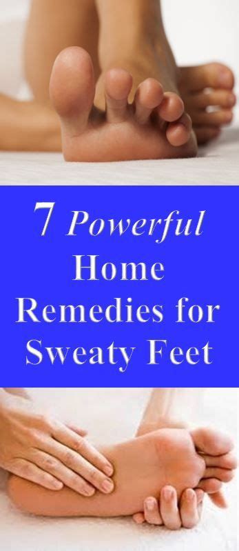 7 Powerful Home Remedies For Sweaty Feet That Actually Work Sweaty Feet Foot Remedies