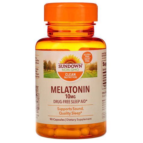 Sundown Naturals Melatonin Mg Capsules Iherb