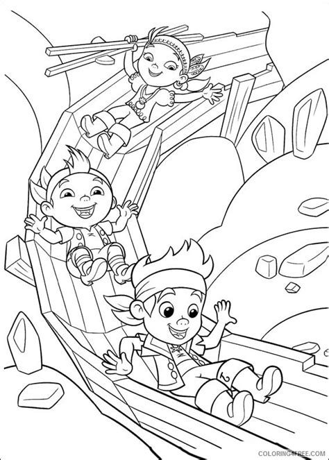 Jake And The Never Land Pirates Coloring Pages Printable Coloring Free Coloring Free Com