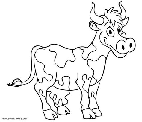 Cute Cow Coloring Pages Pdf Free Coloring Sheets Cow Coloring Pages