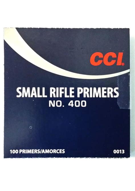 Cci 400 Small Rifle Primers 100pk Cci 13 Bushwear