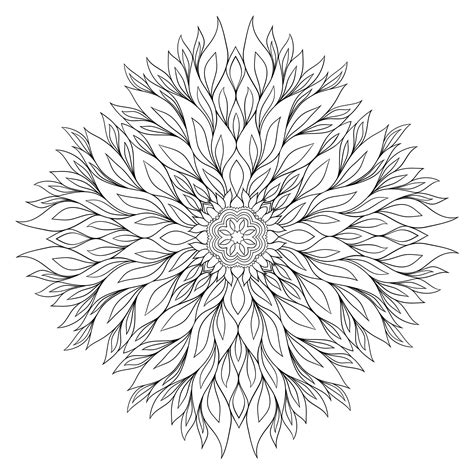 The pigment database was designed to help creative artists. Just colored this in Pigment! | Mandala coloring pages ...