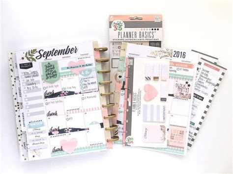 September Monthly In The Botanical Garden Happy Planner™ — Me And My