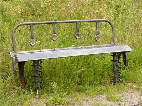 Homebase's metal garden benches are just the ticket. Bomford Bench - Contemporary and modern metal garden ...