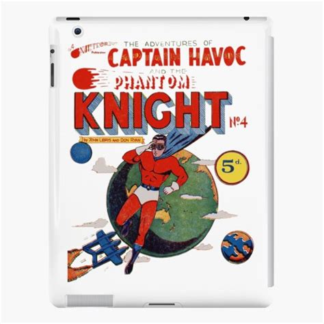 Golden Age War Superhero Comic Book Cover Art Captain Havoc Phantom