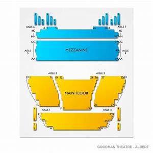 Goodman Theatre Albert Seating Chart Vivid Seats