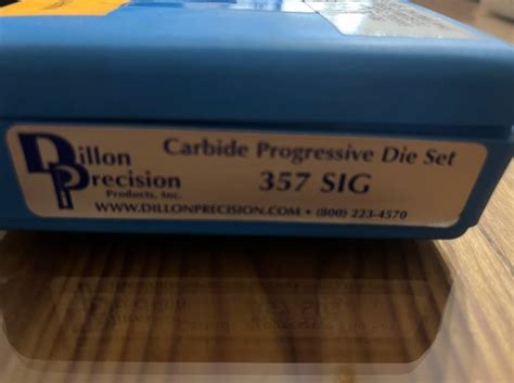Dillon Carbide 3 Die Set 357 Sig The Dillon 357 Sig Carbide Handgun 3 Die Set Is Used For