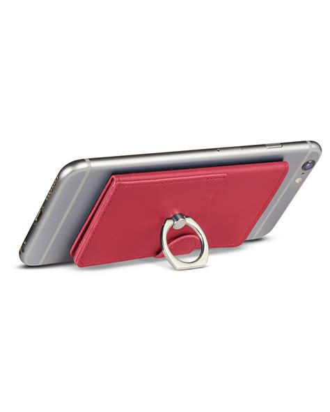 Leeman Tuscany Dual Card Pocket With Metal Ring Alphabroder