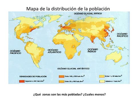 Geografía 5to Distribución De La Población