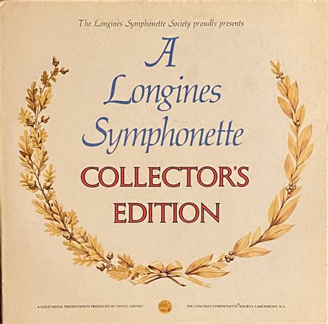 The Longines Symphonette Collectors Edition Vinyl Discogs