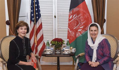 Laura Bush On Twitter With Mrs Rula Ghani First Lady Of Afghanistan