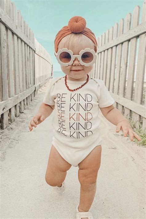 Be Kind Organic Onesie Baby Boy Girl Unisex Gender Neutral Infant
