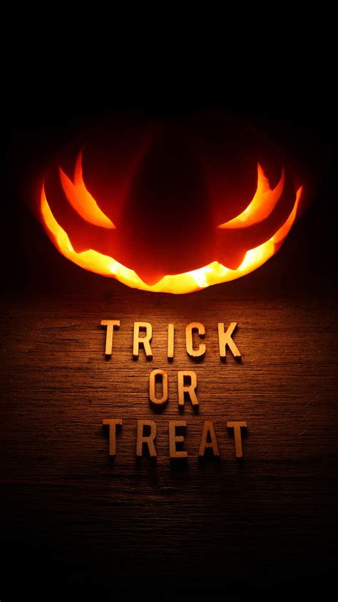 Trick Or Treat Halloween Hd Phone Wallpaper Peakpx