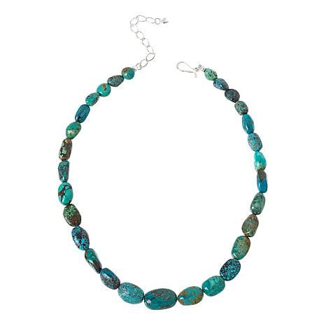 Jay King Sterling Silver Hubei Turquoise 18 Necklace 22064959 HSN
