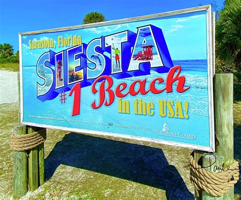 Siesta Key Sign Photograph By Paula Ramsay Fine Art America