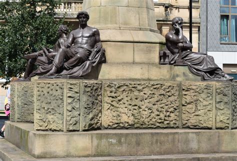 Photographs Of Newcastle George Stephenson Monument