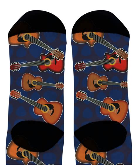 Music Accessories Music Themed Socks Guitar Lover Ts For Novelty