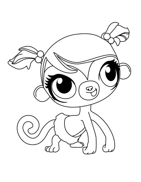 Maybe you would like to learn more about one of these? Littlest Pet Shop coloring pages for kids to print for free