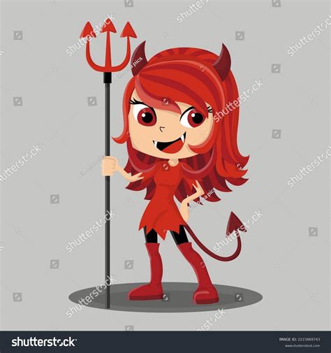 1176 Sketch Devil Girl Images Stock Photos And Vectors Shutterstock