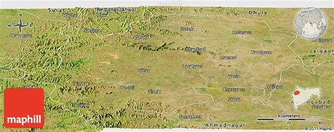 Learn more about wikimapia and cityguides. Satellite Panoramic Map of Nashik