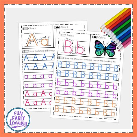 Alphabet Tracing Worksheets A-Z Pdf Free / Letter of the week free